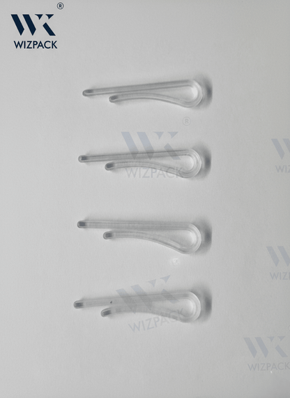 Clear Plastic Clip for Shirt Packing – R - Shape & U - Shape without grip | Pack of 250 pieces - Laundry packaging